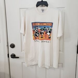 Fruit of the Loom heavy cotton vintage single stitch size XL